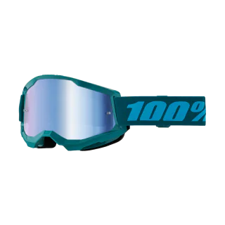 100% Crossbril Strata 2 Stone - Spiegel Blauw Lens