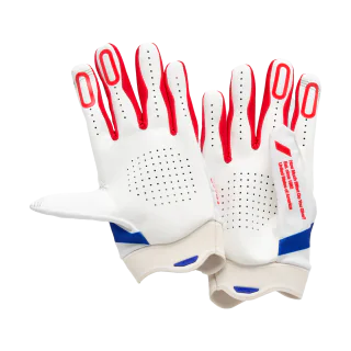 100% Crosshandschoenen iTrack - Rood / Wit / Blauw