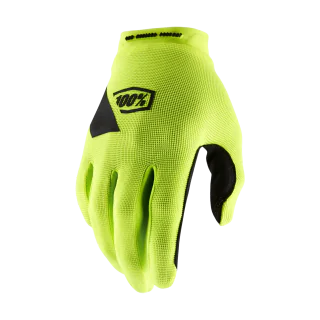 100% Crosshandschoenen Ridecamp - Fluo Geel