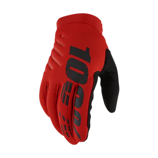 100% Crosshandschoenen Winter Brisker - Rood