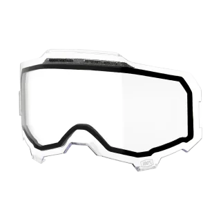 100% Lens ARMEGA / ARMATIC - Injected Dual Vented Clear