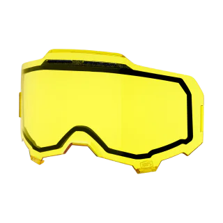 100% Lens ARMEGA / ARMATIC - Injected Dual Vented Geel