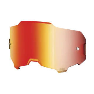 100% Lens ARMEGA / ARMATIC - Injected Spiegel Rood