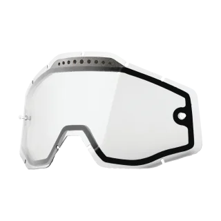 100% Lens RC1/AC1/ST1 - Dual Vented Clear