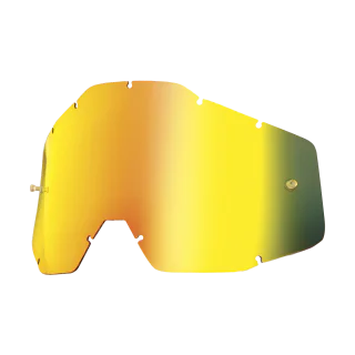 100% Lens RC1/AC1/ST1 - Standaard Spiegel Goud