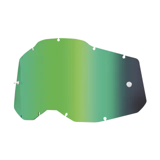 100% Lens RC2/AC2/ST2 - Standaard Spiegel Groen