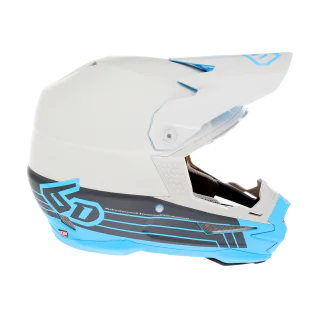 6D Crosshelm ATR-1 Split - Cyan