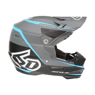 6D Crosshelm ATR-2 Alpha - Cyan