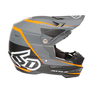 6D Crosshelm ATR-2 Alpha - Neon Oranje