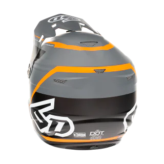 6D Crosshelm ATR-2 Alpha - Neon Oranje