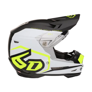 6D Crosshelm ATR-2 Delta - Neon Geel