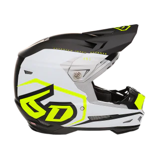 6D Crosshelm ATR-2 Delta - Neon Geel