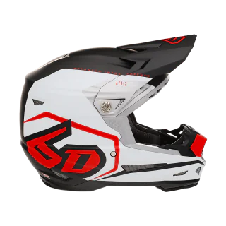 6D Crosshelm ATR-2 Delta - Rood