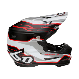 6D Crosshelm ATR-2 Phase - Wit / Rood