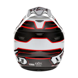 6D Crosshelm ATR-2 Phase - Wit / Rood