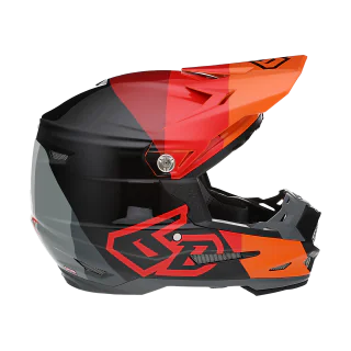 6D Crosshelm ATR-2 Range - Rood