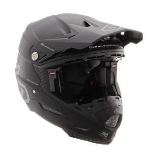 6D Crosshelm ATR-2 Solid - Zwart / Mat