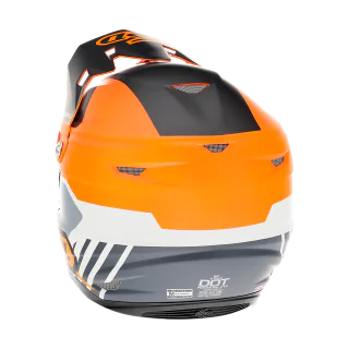 6D Crosshelm ATR-2 Target - Neon Oranje