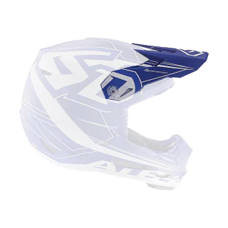 6D Helmklep ATR-2 Aero - Blauw