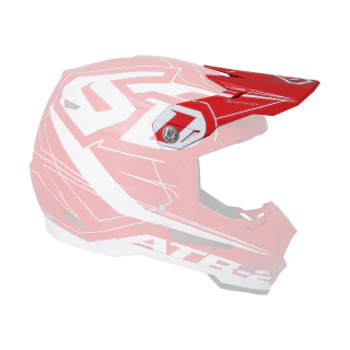 6D Helmklep ATR-2 Aero Mat - Rood