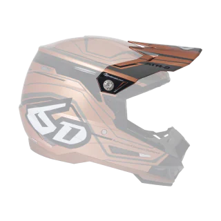 6D Helmklep ATR-2 Circuit - Copper