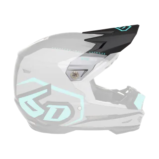 6D Helmklep ATR-2 Delta - Teal