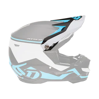 6D Helmklep ATR-2 Drive - Cyan