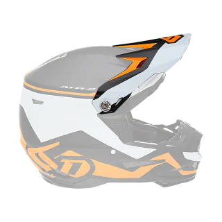 6D Helmklep ATR-2 Drive - Neon Oranje