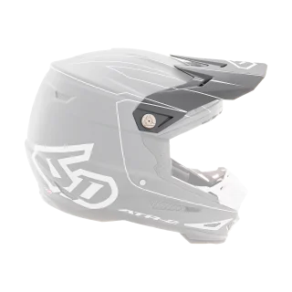 6D Helmklep ATR-2 Recon - Grijs / Wit