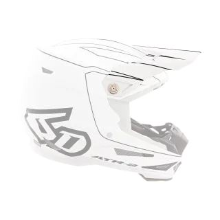 6D Helmklep ATR-2 Recon - Wit / Zwart