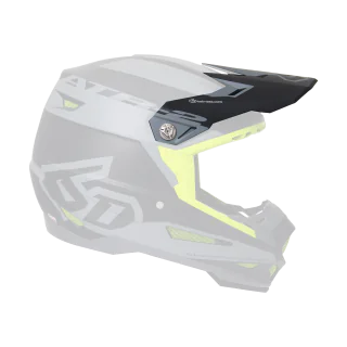 6D Helmklep ATR-2 Sector Mat - Grijs / Zwart