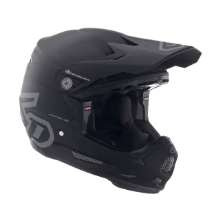 6D Kinder Crosshelm ATR-2Y Solid - Mat Zwart