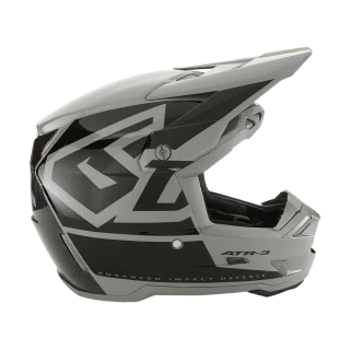 6D Kinder Crosshelm ATR-3Y Hex - Zwart