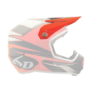 6D Kinder Helmklep ATR-1Y Hornet Graphic - Oranje