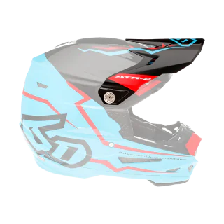 6D Kinder Helmklep ATR-2Y Element - Cyan