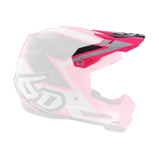 6D Kinder Helmklep ATR-2Y Strike - Neon Roze