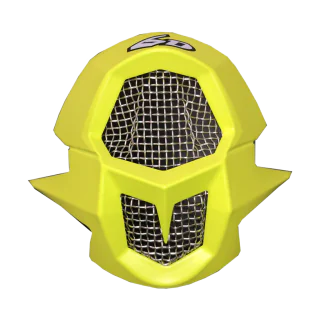6D Mondstuk ATR-1 Edge - Neon Citrus / Grijs