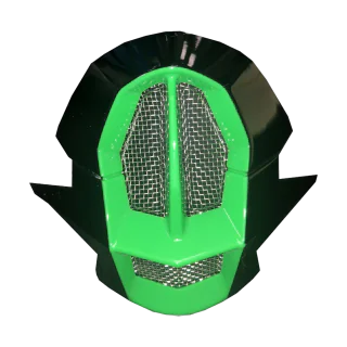 6D Mondstuk ATR-1 Maze Graphic - Green Gloss
