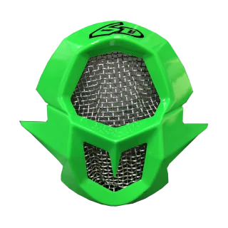 6D Mondstuk ATR-1 Rush - Neon Groen
