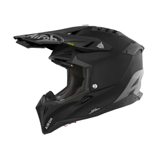 Airoh Crosshelm Aviator 3 Carbon - Mat Zwart