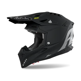 Airoh Crosshelm Aviator 3 Color - Mat Zwart