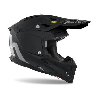 Airoh Crosshelm Aviator 3 Color - Mat Zwart