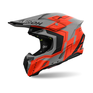 Airoh Crosshelm Twist 3 Dizzy - Mat Fluo Oranje