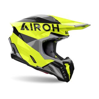 Airoh Crosshelm Twist 3 King - Glans Geel