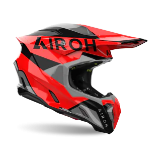 Airoh Crosshelm Twist 3 King - Glans Rood