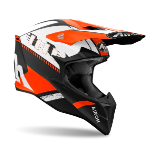 Airoh Crosshelm Wraap Feel - Mat Oranje