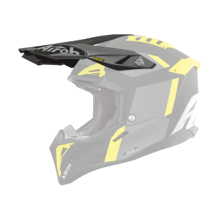 Airoh Helmklep Aviator 3 Glory - Mat Geel