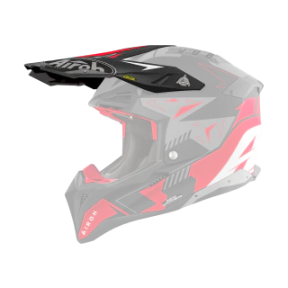 Airoh Helmklep Aviator 3 Spin - Mat Rood