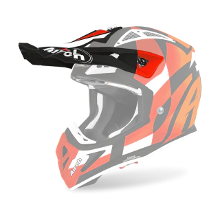 Airoh Helmklep Aviator Ace Trick - Mat Fluo Oranje