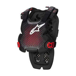 Alpinestars Bodyprotector A-1 Pro - Antraciet / Zwart / Rood